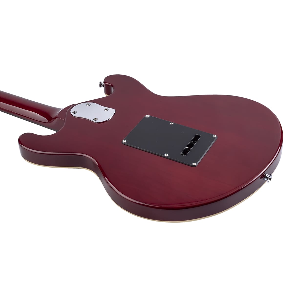 Danelectro 66 BT TR Baritone Transparent Red - Luis Guitar Garage