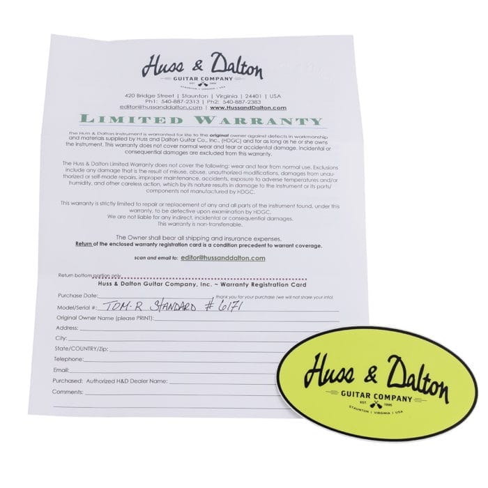 Huss & Dalton TOM-R – Bild 12