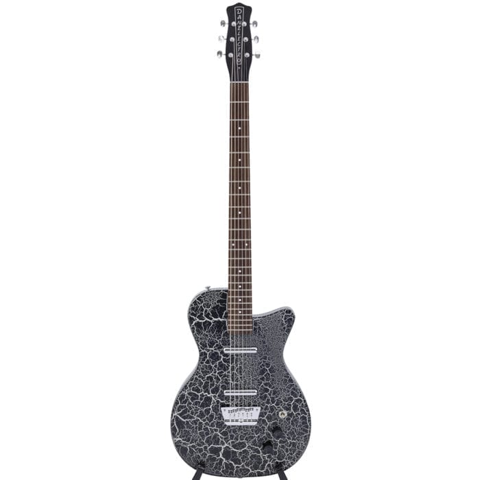 Danelectro 56 Black Crackle Baritone - Danelectro