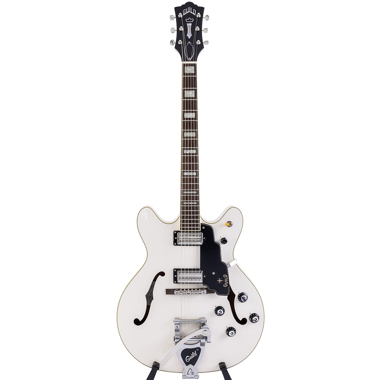 Guild Starfire V Snowcrest White - Luis Guitar Garage