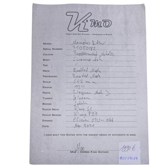 K´mo Memphis RAW Peppermint Metallic – Bild 12