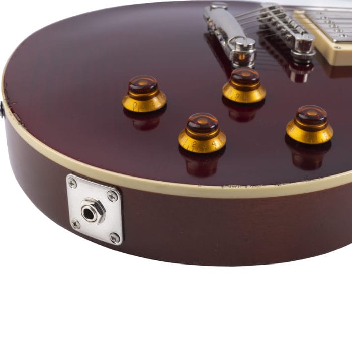 Maybach Lester 53-3 Wild Cherry 60s Slim Taper Aged – Bild 7