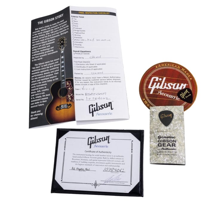 Gibson Custom AJ Advanced Jumbo Mystic RW – Bild 13